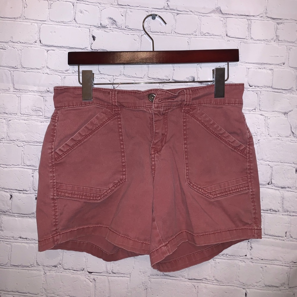 Supplies Dark Red Jean shorts size 6